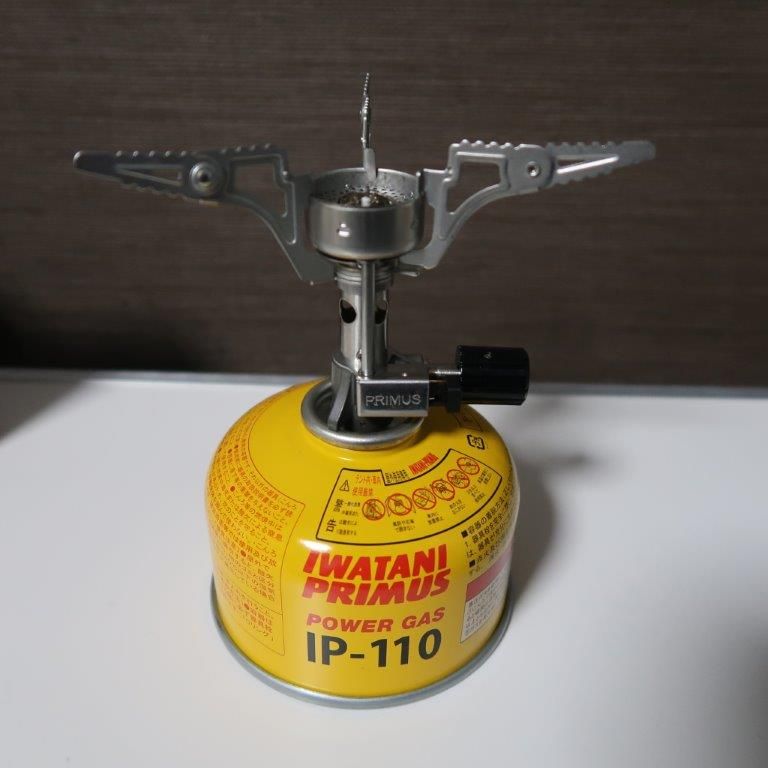軽量ガスストーブ プリムス・フェムトストーブ・P-115のレビュー