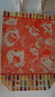 ピアノバッグ赤