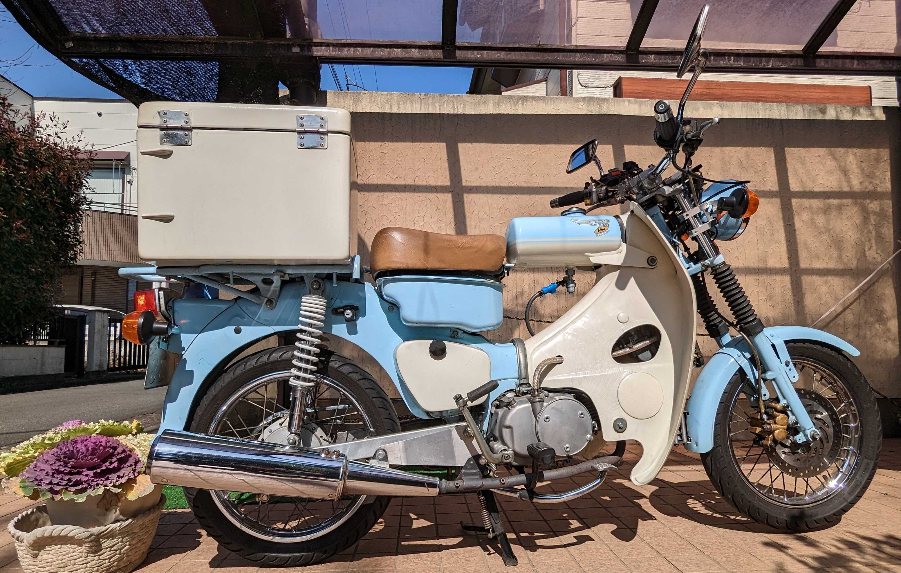 決まりました) MD90 郵政カブ 最終型 保貯課 - バイク