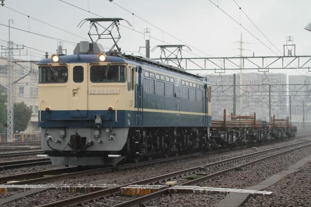 EF65 1103 高崎＆EF65 1102新津 チキ工臨 返却2