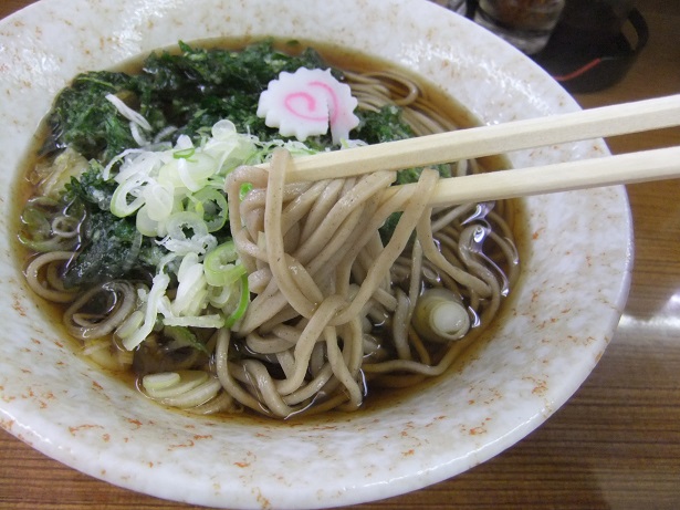 島根４丁目・たまもの春菊そば２