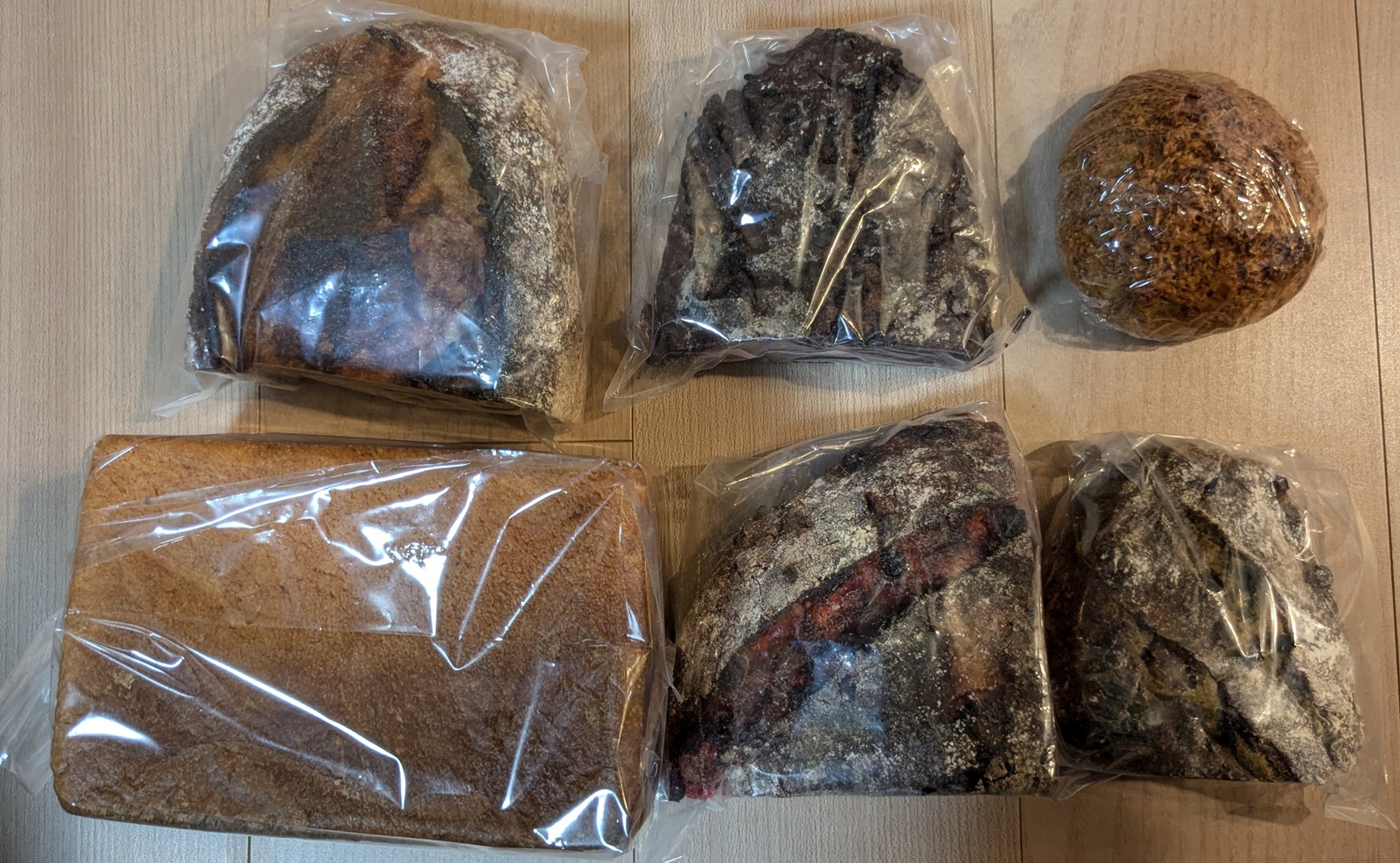 神楽坂パン屋　しかたらむかな　通販　季節のパンセット