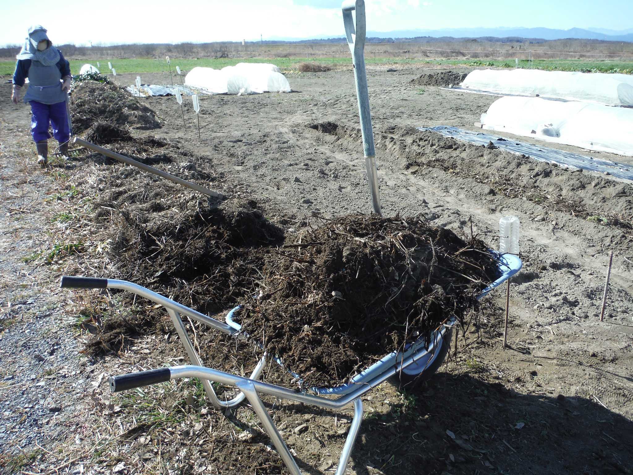 刈り草 残渣は 堆肥として活用 アラ古希夫婦の菜園生活 楽天ブログ