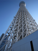 スカイツリー下から