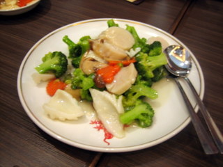 松茸と海鮮炒め