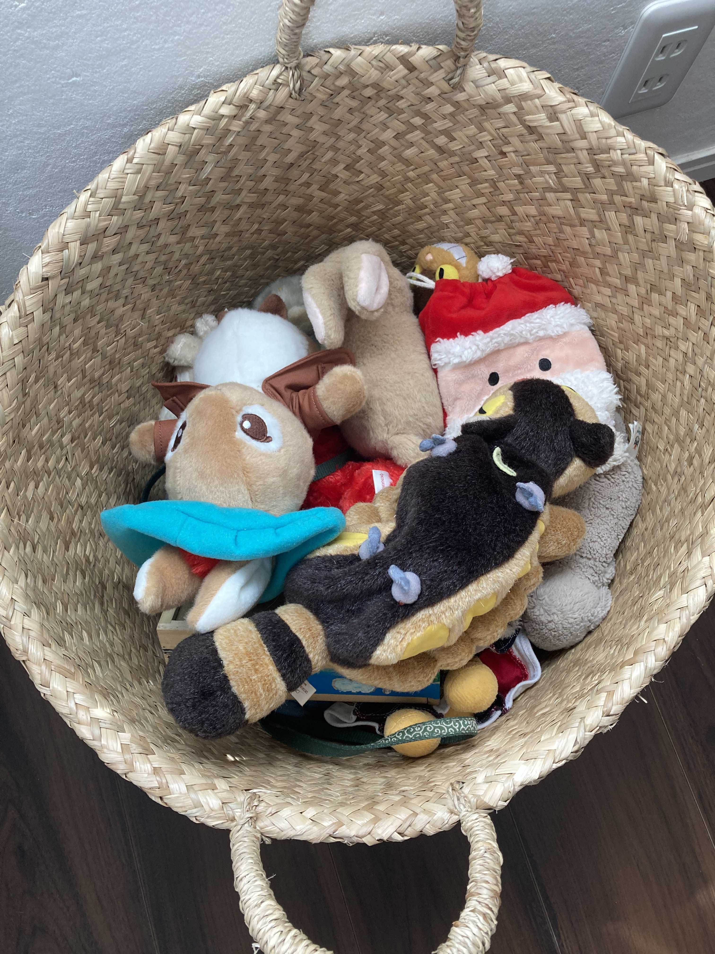 【大容量バスケット】子ども部屋のぬいぐるみはここに🧸🧡 | 元気を作るアイテム ︎*。 - 楽天ブログ
