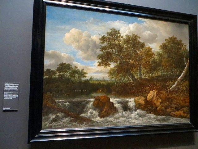アムステルダム国立美術館 2階 名誉の間 風景画 ロイスダール・・・と