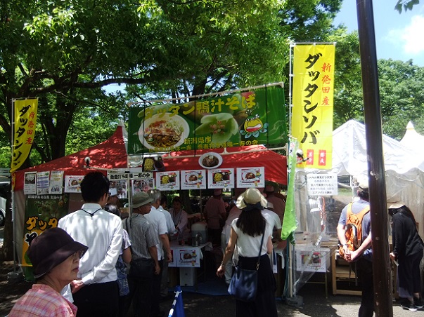 新潟県産韃靼そば１＠大江戸和宴・代々木公園