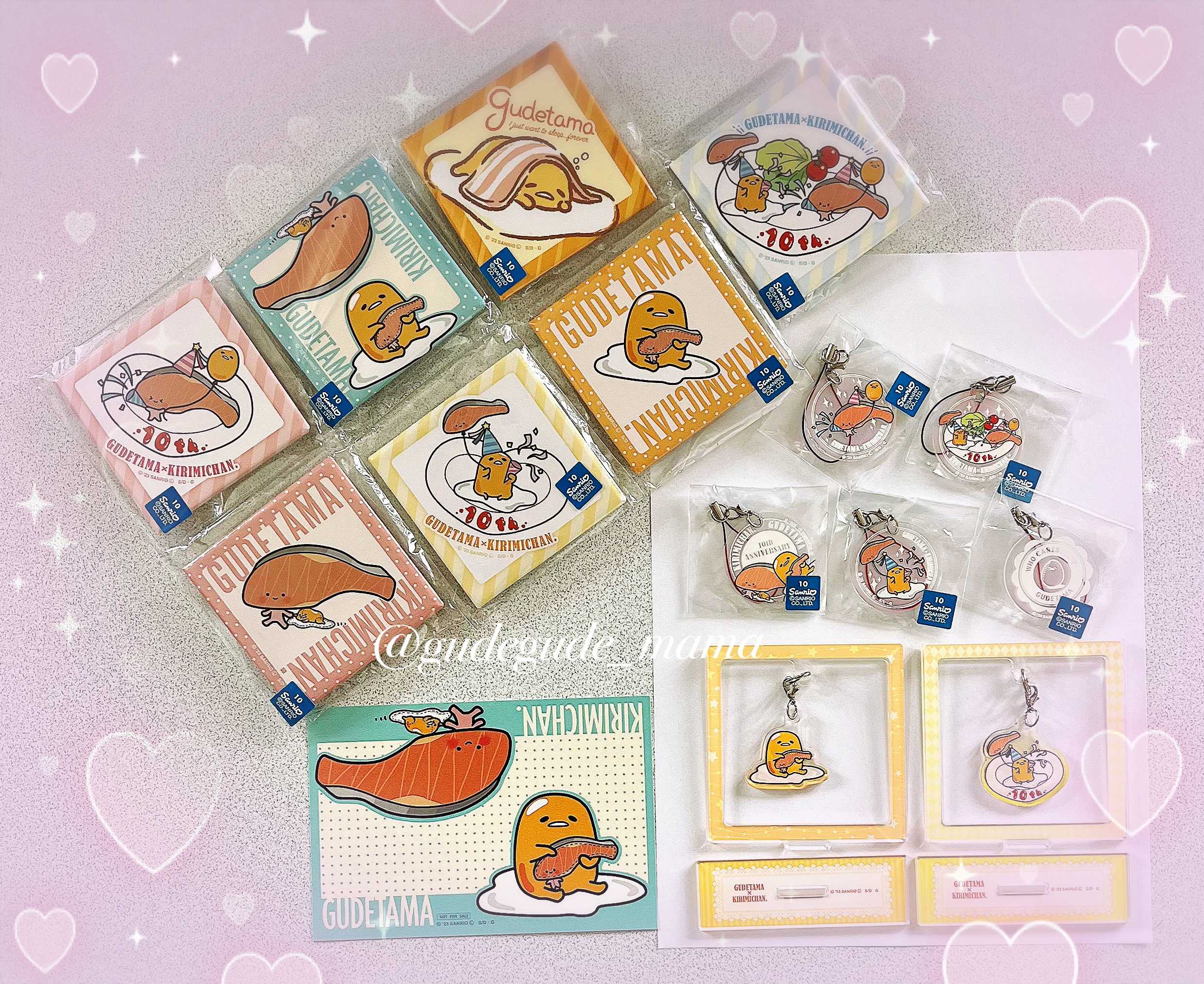 くじトク ぐでたま × KIRIMIちゃん. 特別コラボガチャ セミコンプセット
