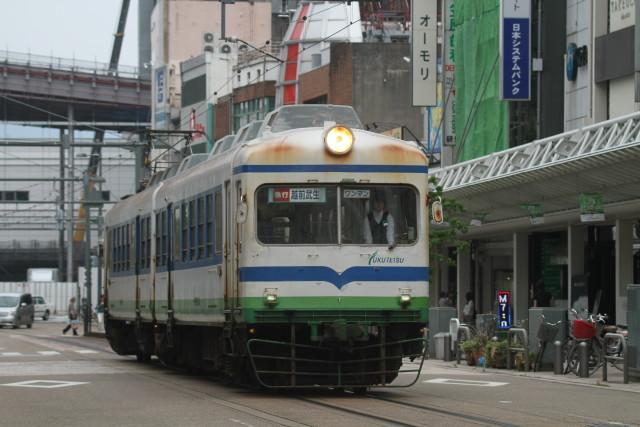 福井鉄道 大型車両 フル活動6