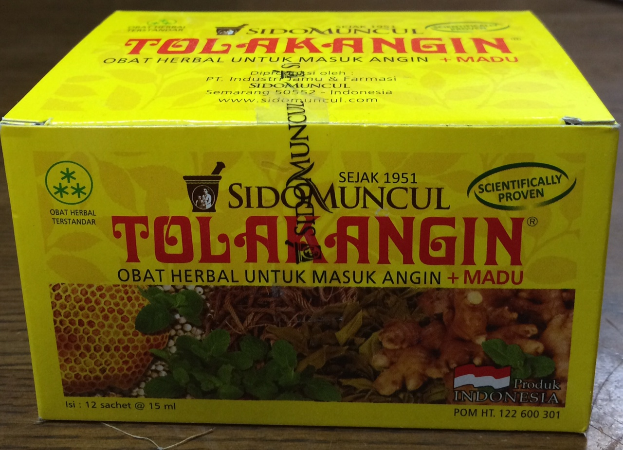 一箱12袋TolakAngin