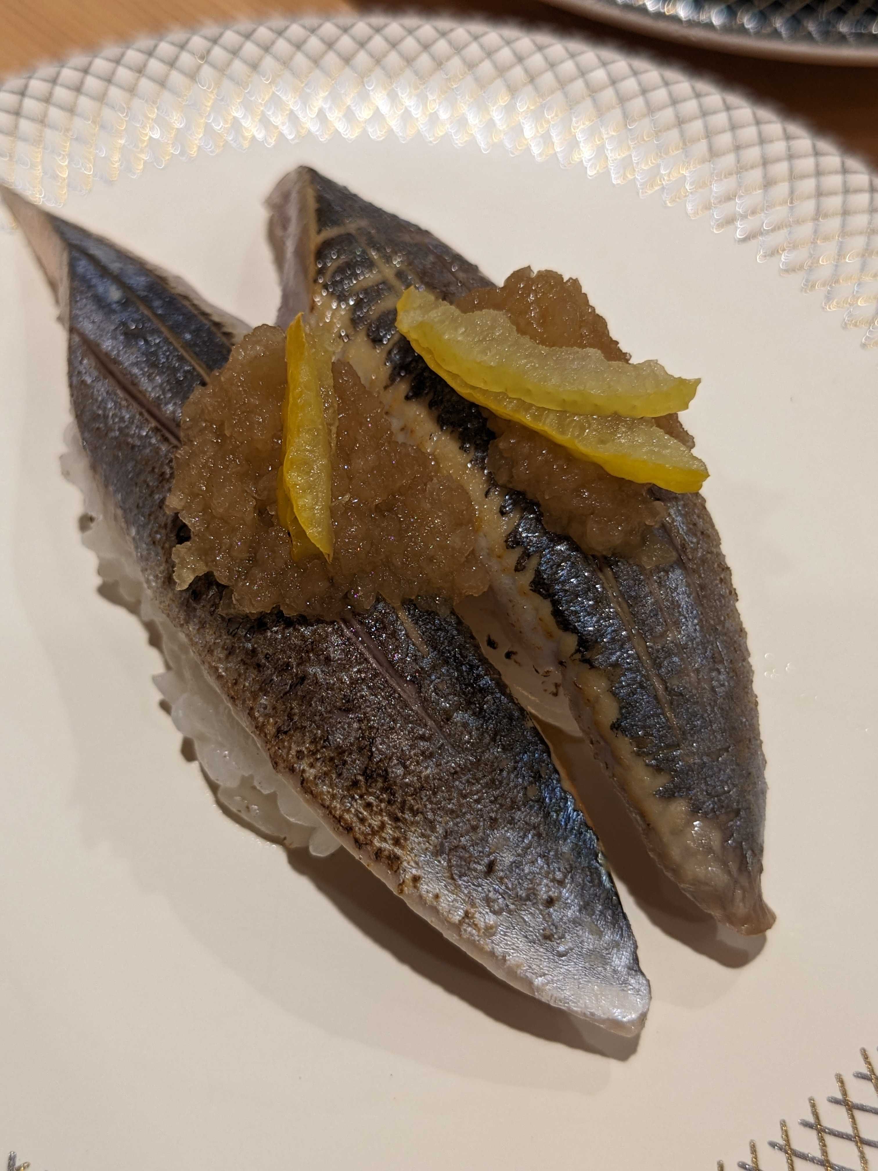 金沢まいもん寿司 イオンモール幕張新都心店 秋刀魚炙り