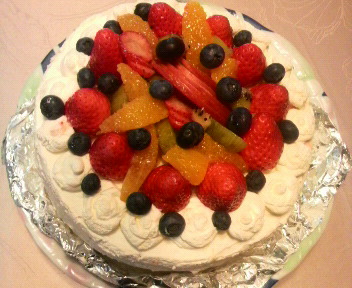 手作りケーキ