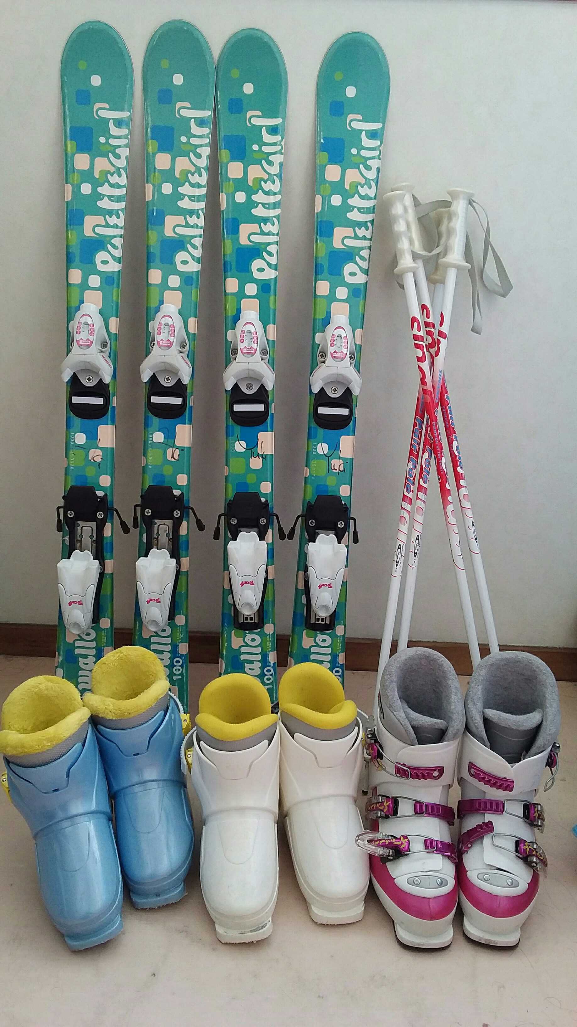 KAZAMA 子ども用スキー3点セット - スキー