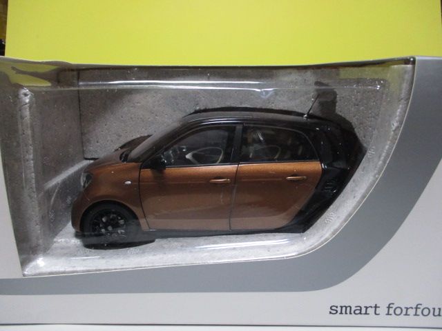 Dealer Smart City Coupe 1/18 Blue Metallic Model Minicar | eBay