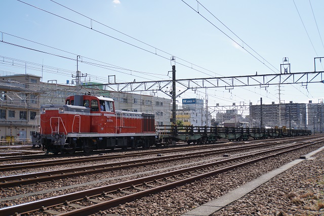 DE10 1751牽引 日鐵チキ工臨 空返却 & 東高島チキ工臨2