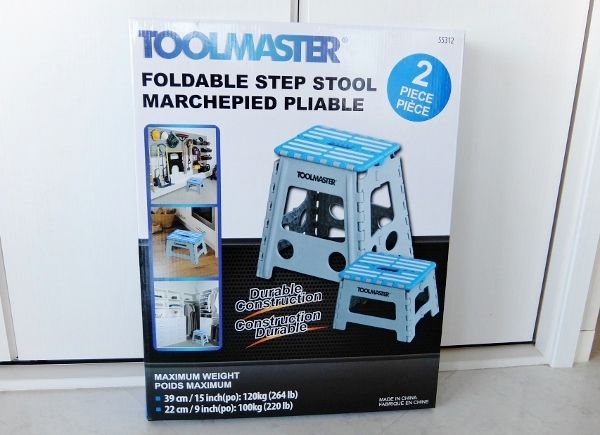 コストコ Folding Stool set 円 TOOLMASTER のステップ台 2個セット 折り