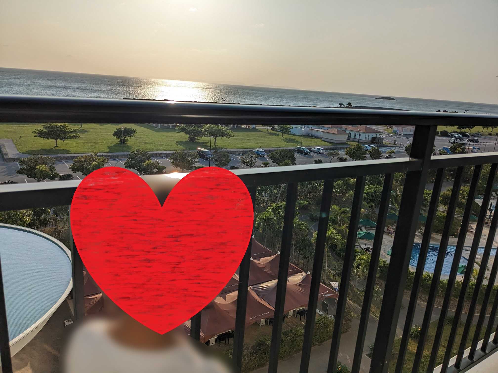 サザンビーチホテル＆リゾート沖縄の部屋からの景色