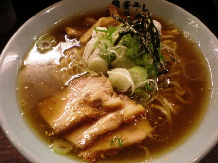 鶏煮干しそば