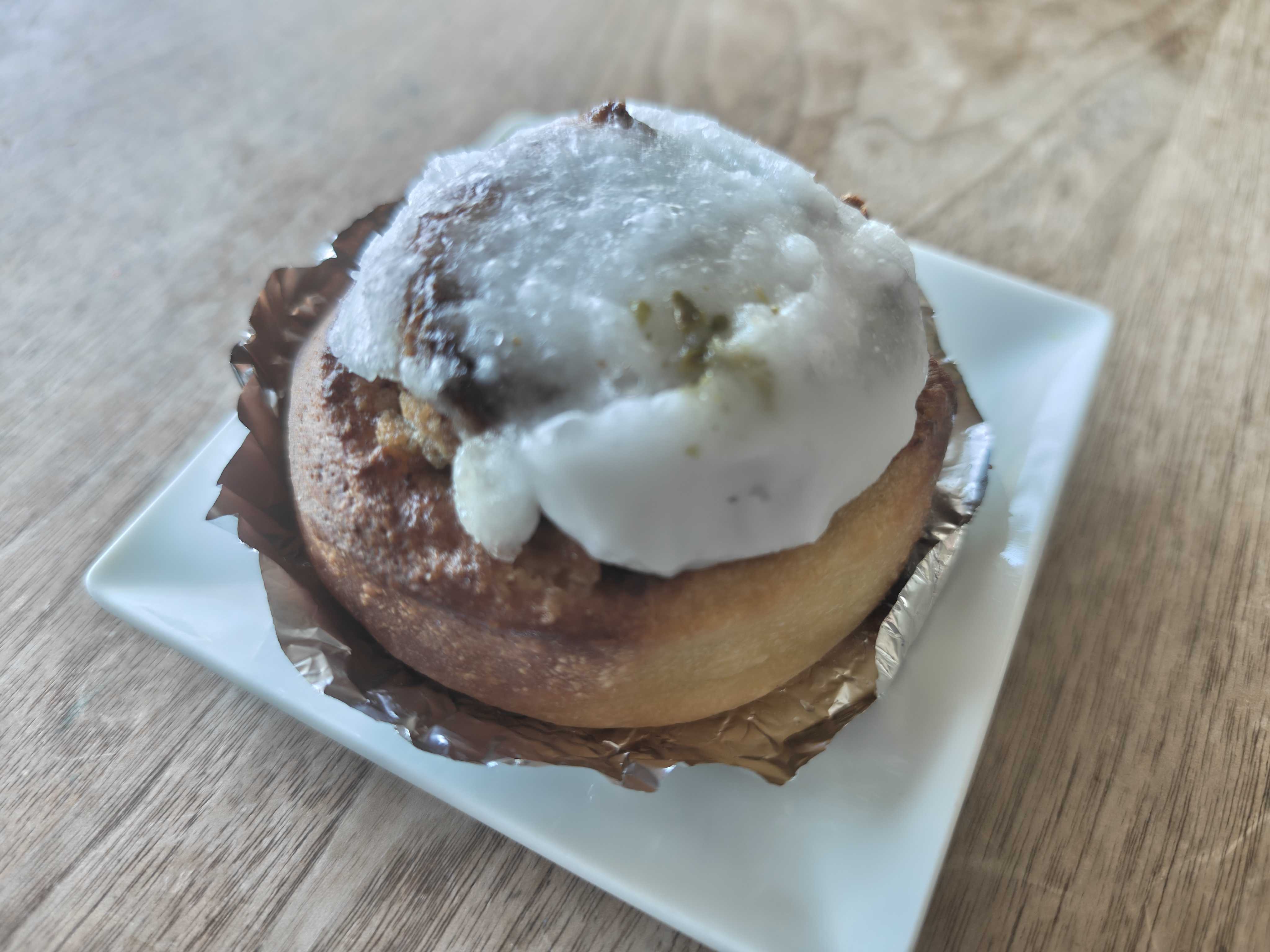 うぐいすと穀雨　千葉県のイベントでの購入品　シナモンロール　トースターでリベイク