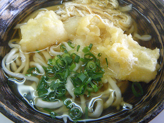 「舩本」大麻店の「鳴ちゅるうどん」-2♪