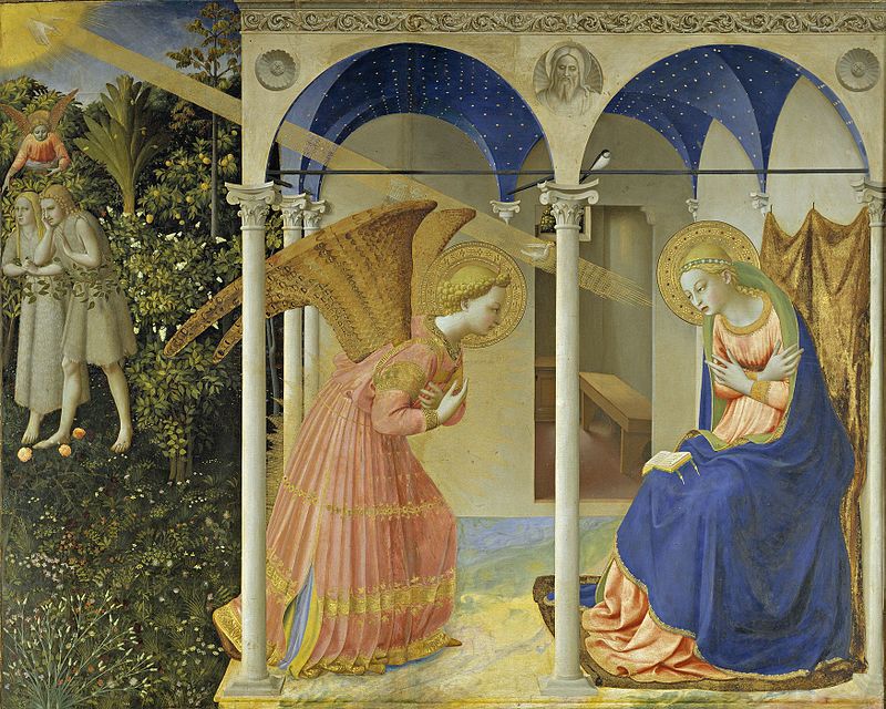 フラ・アンジェリコFra Angelico・・・とは？『受胎告知』祭壇画など 