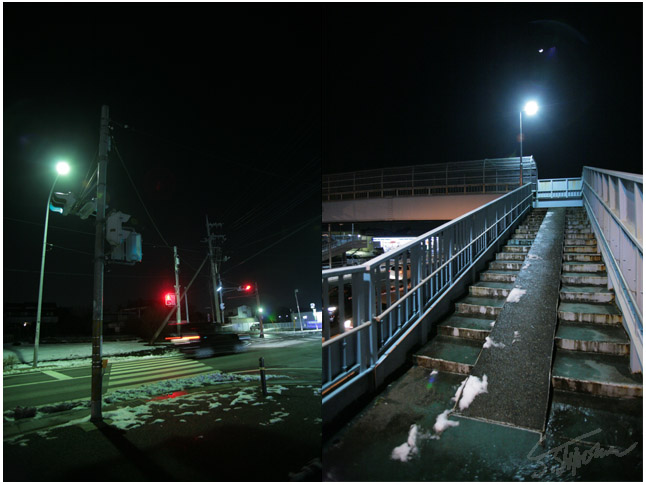 徒歩　そんな　帰路