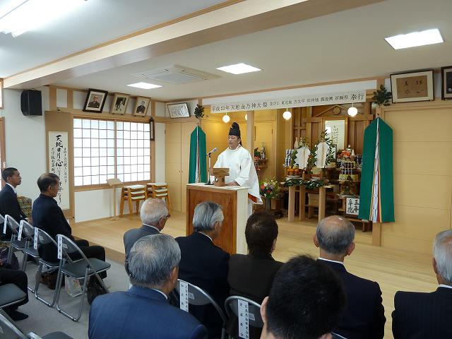 金光教警固屋教会天地金乃神大祭並びに東日本大震災復興祈願祭　平成23年4月20日 15