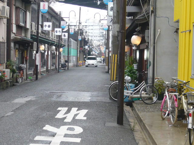 道路を走る