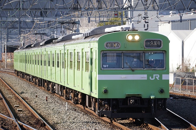 JRおおさか東線 & 大和路線 去りゆく 103系2