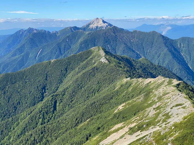 北岳（3193m・日本百名山・山梨百名山・新花の百名山 ）の夏（2）お花畑と稜線と | 醍醐山と下部（しもべ）温泉 - 楽天ブログ