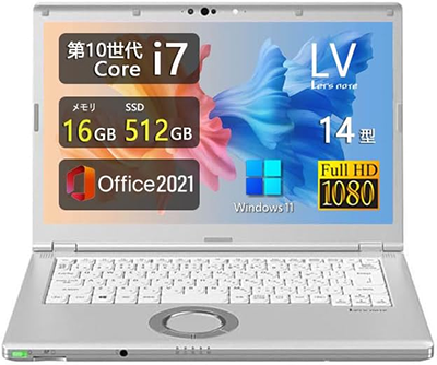 ジャンク】パナソニック レッツノート LV9 i7 16GB 第10世代 第10世代