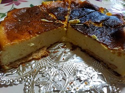 手作りチーズケーキ