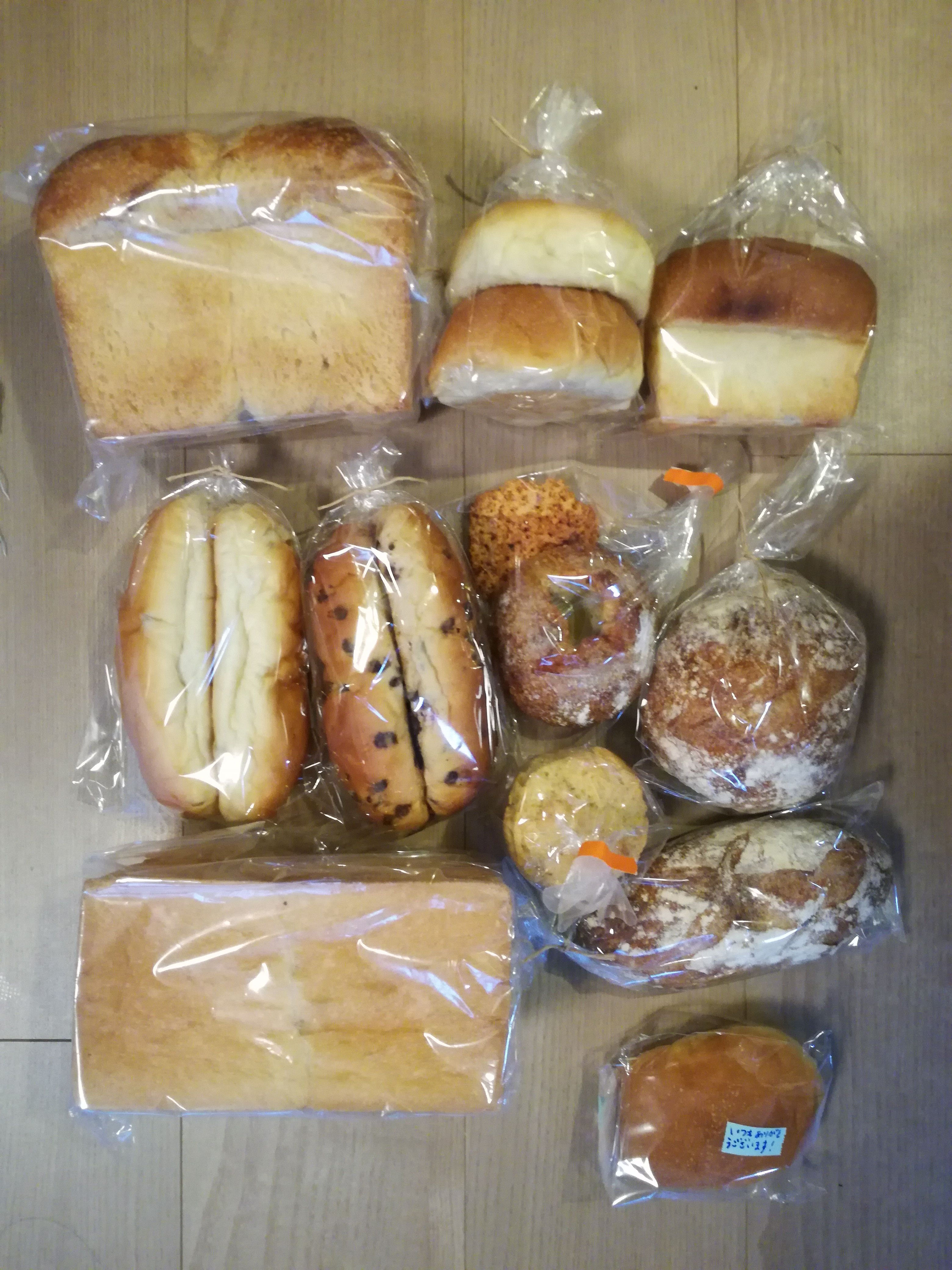 人気パン屋　かいじゅう屋　通販 ラインナップ