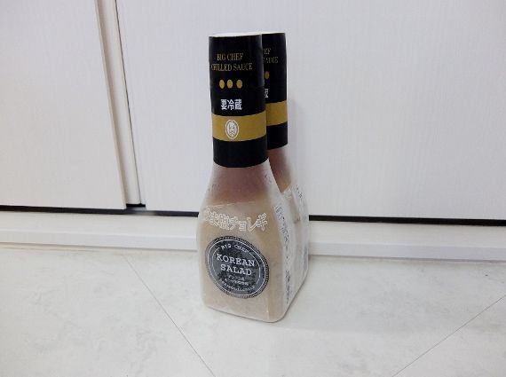 コストコ ドレッシング Choregi Sauce　528円也(130円引き) ビックシェフ すりおろしチーズ メーカー うま塩チョレギソース