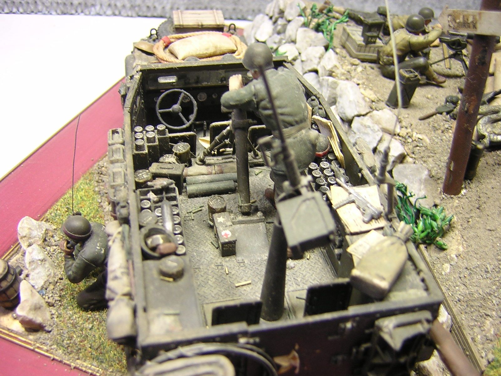 過去ｼﾞｵﾗﾏ作品紹介 その5 ﾀﾐﾔ 1/35 ｱﾒﾘｶ陸軍 M21ﾓｰﾀｰｷｬﾘｱｰ | 54