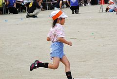 瞬足でかけっこ