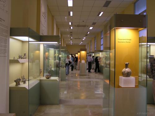 サントリーニ島の古代アゴラ博物館