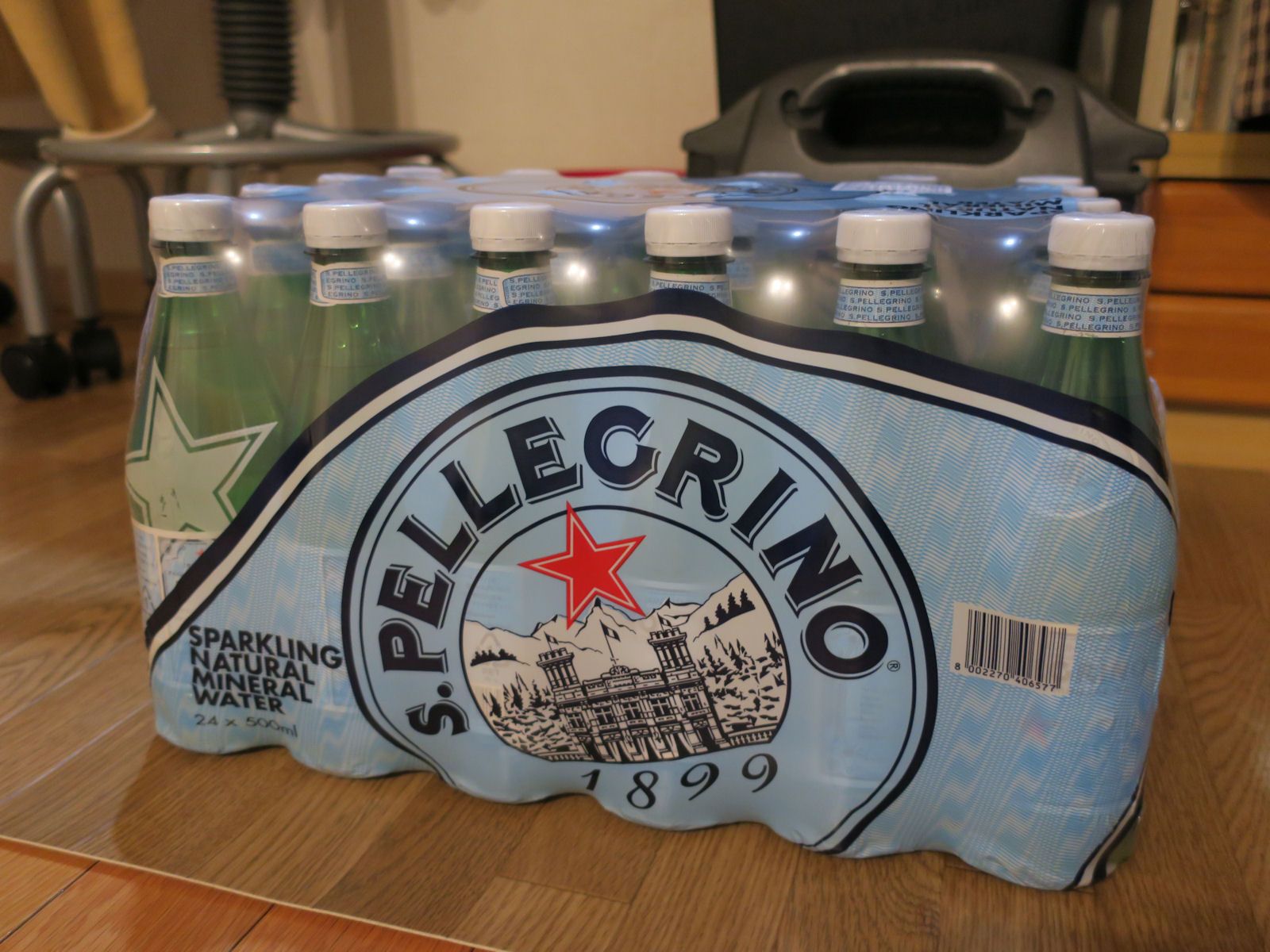 サンペレグリノ500ml×24本¥1,398