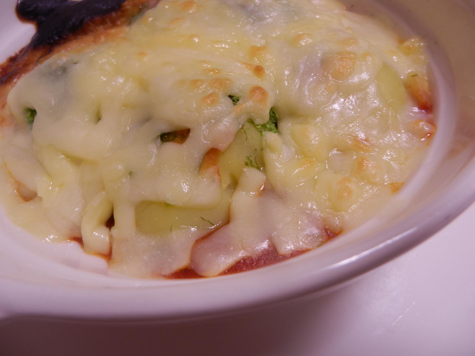 さば水煮缶のトマトチーズ焼き レシピ・作り方