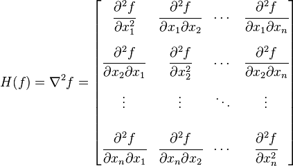 generalizations to Riemannian manifolds---Hessian matrix[Hessian ]ヘッセ行列 ...