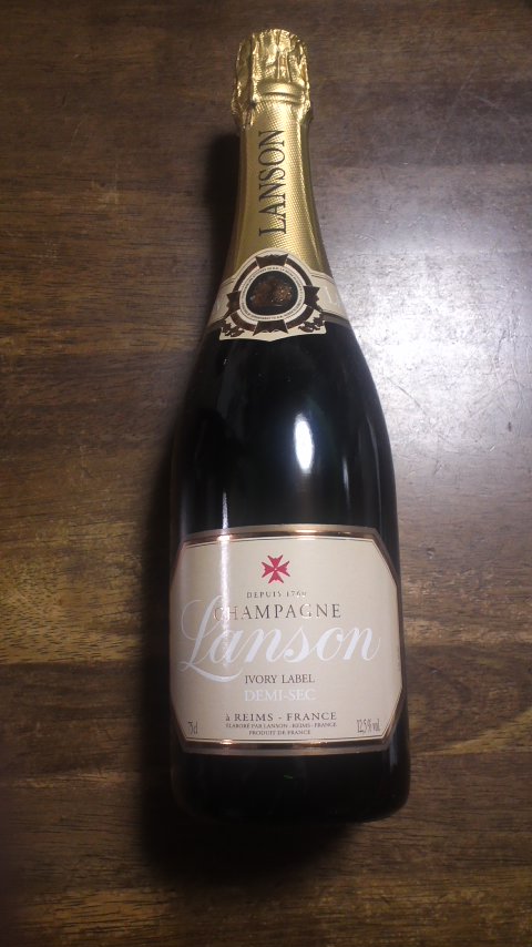 ランソン アイボリーラベル（シャンパーニュ） 食べた物をひたすら記録するだけの場所。 楽天ブログ