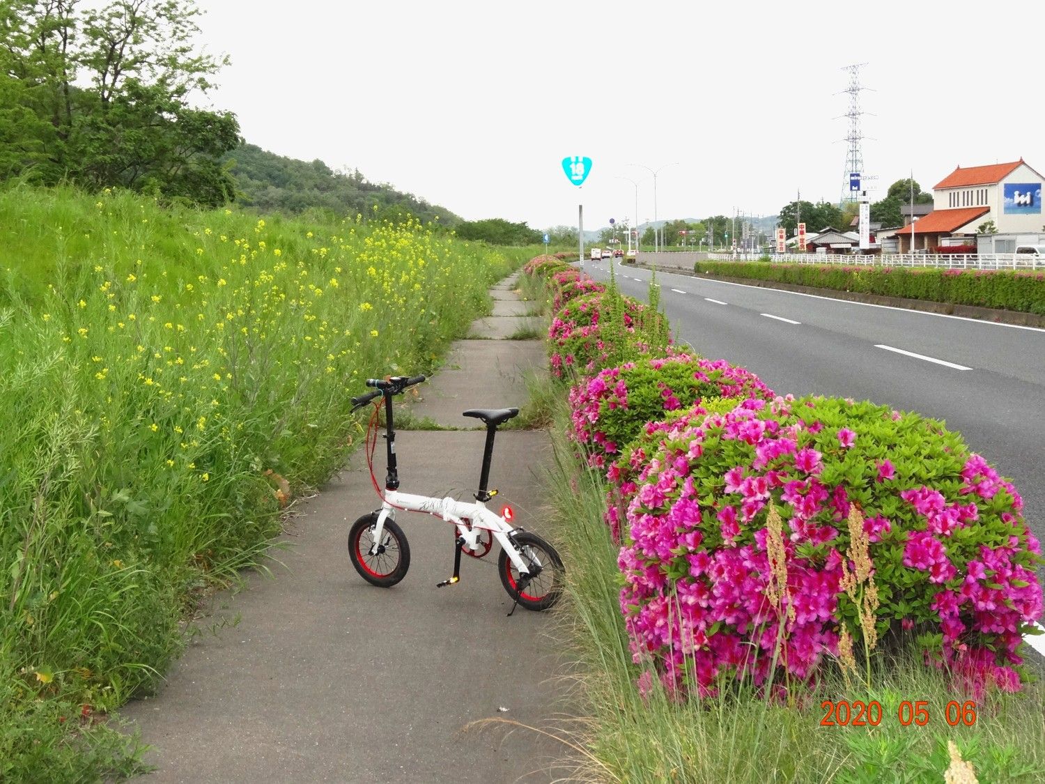 大型連休最終日、碓氷川でサイクリング！ ５月６日  山と空が友だち 