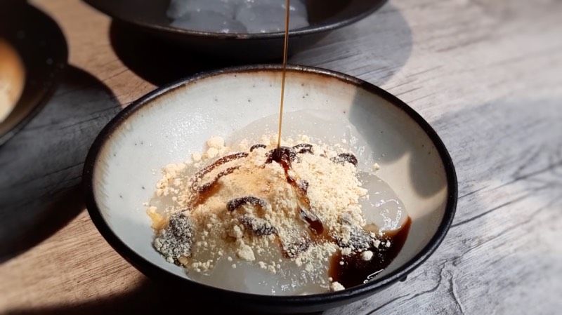 片栗粉でワラビ餅 レシピ これはうまくできた 調理家電のレシピィ ホームベーカリーレシピ 楽天ブログ