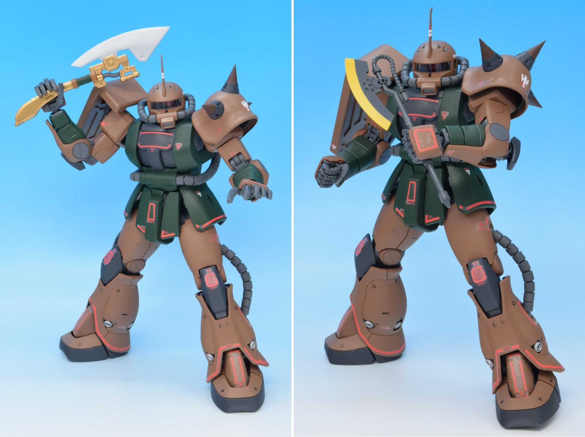 MG 1/100 MS-06Fs ガルマ・ザビ専用ザクⅡ【プラモデル】 | なん