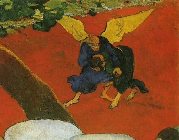 説教の後の幻影、ヤコブと天使の闘い ゴーギャン 1888年 | 万人のため