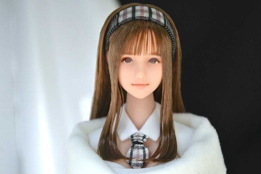 blue rose* 1/6カスタムドールヘッド ボディ本体 衣装 靴 フルセット