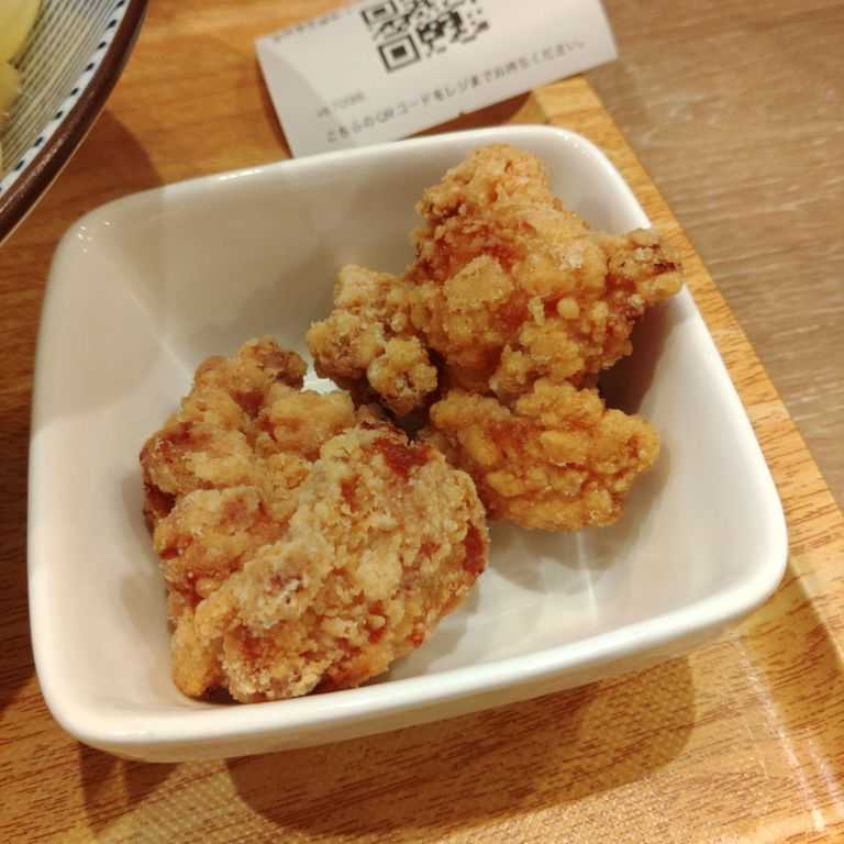 からあげ（2個）（0円←286円）〈元祖東京濃厚ちゃんぽん〉 | 越谷市