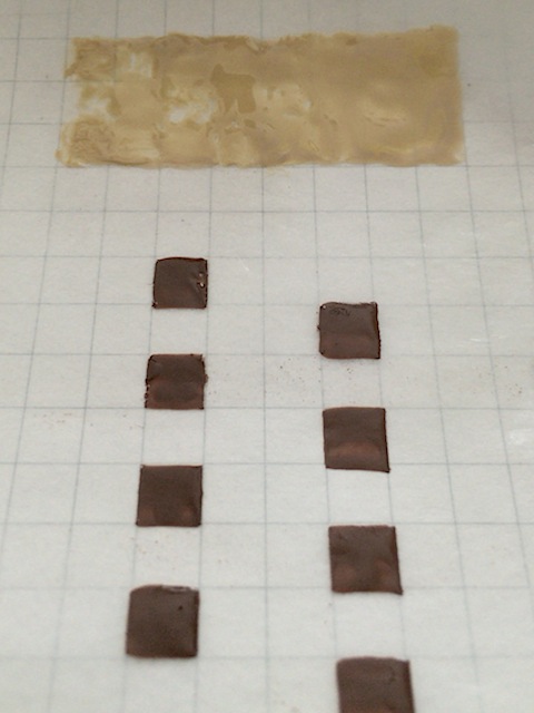 クッキー色を広げる