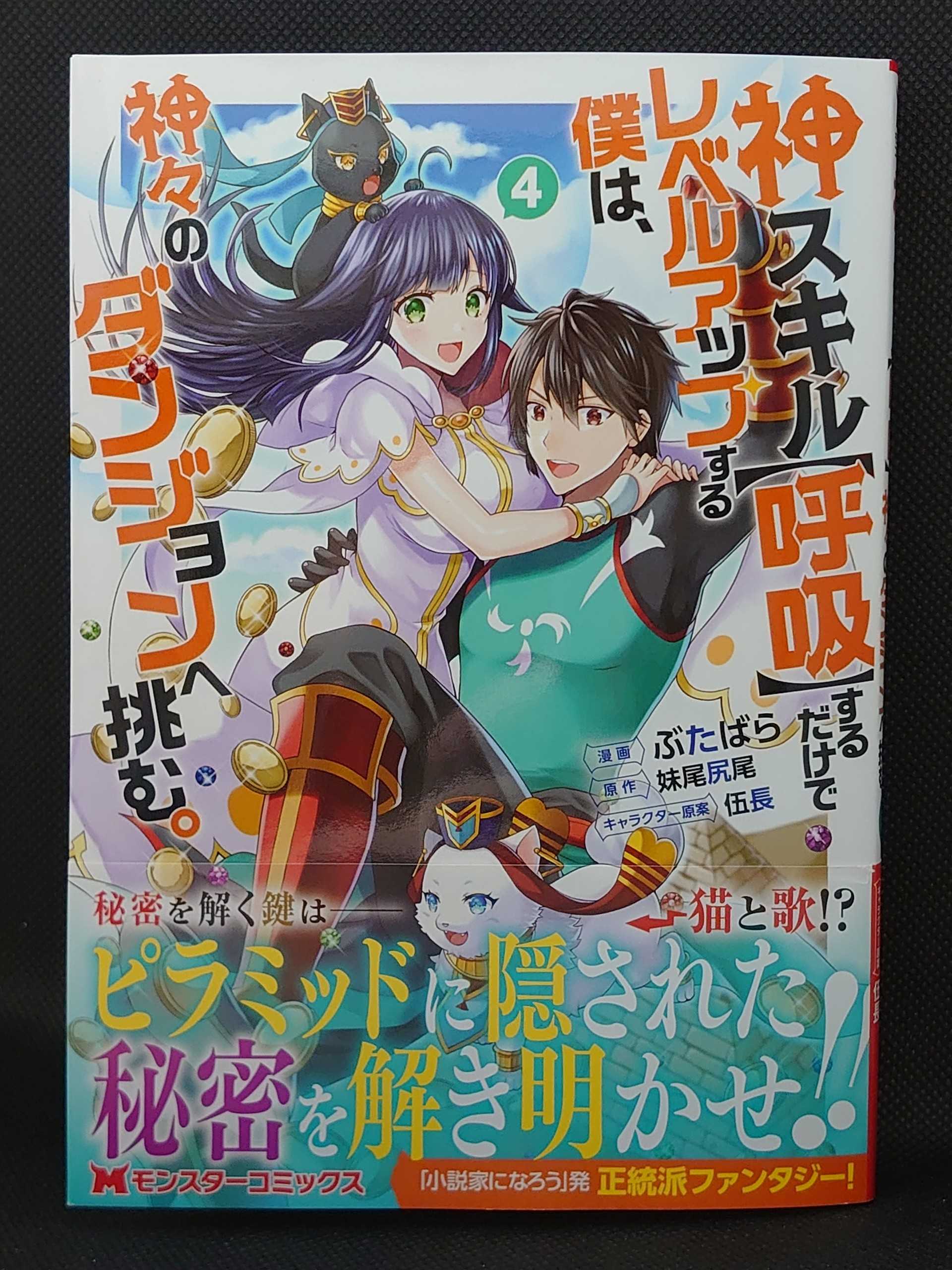 今日の１冊 ５０４日目 その２ 神スキル 呼吸 するだけでレベルアップする僕は 神々のダンジョンへ挑む 異世界ジャーニー どうしても行きたい 楽天ブログ